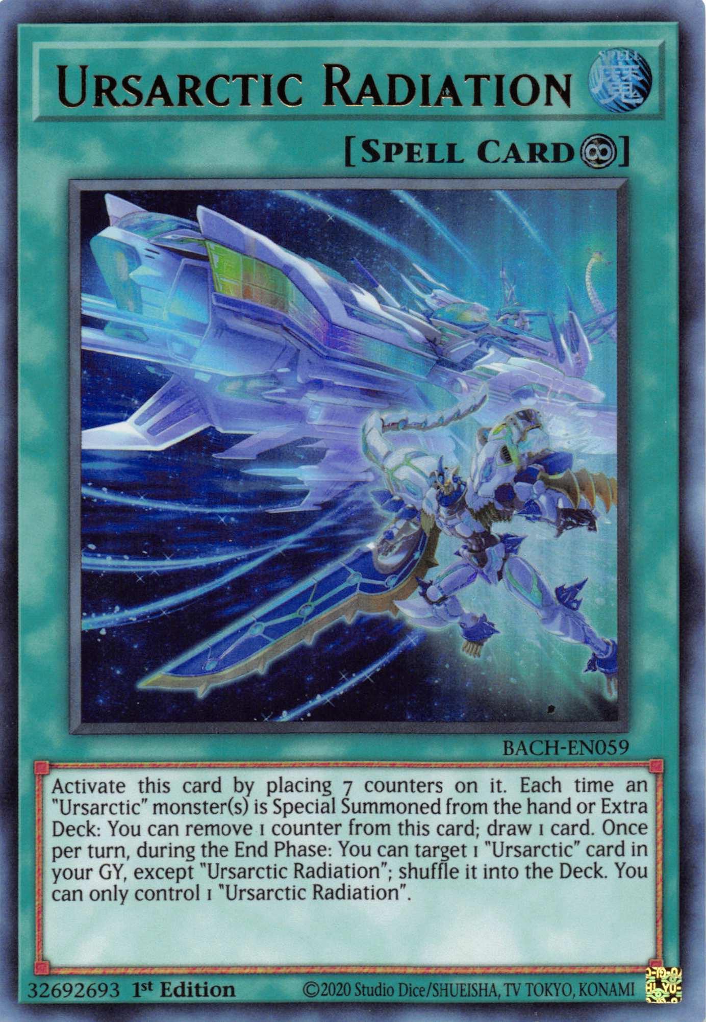 Ursarctic Radiation [BACH-EN059] Ultra Rare - Josh's Cards