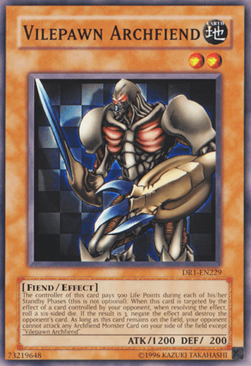 Vilepawn Archfiend [DR1-EN229] Common - Josh's Cards