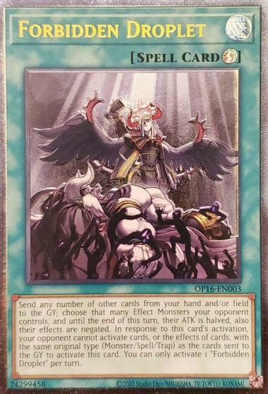 Forbidden Droplet [OP16-EN003] Ultimate Rare - Josh's Cards