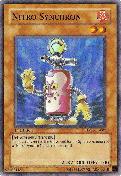 Nitro Synchron [TDGS-EN002] Super Rare - Josh's Cards