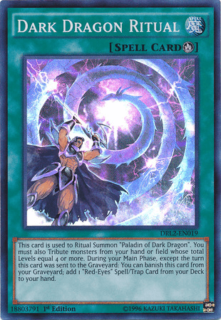Dark Dragon Ritual [DRL2-EN019] Super Rare - Josh's Cards