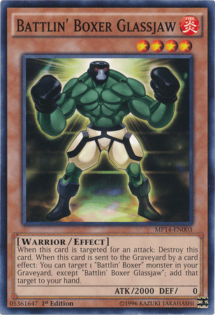 Battlin' Boxer Glassjaw [MP14-EN003] Common - Josh's Cards