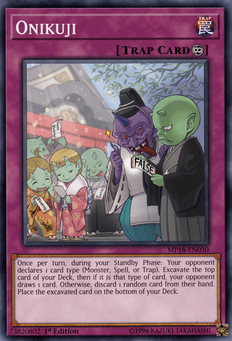 Onikuji [MP18-EN030] Common - Josh's Cards