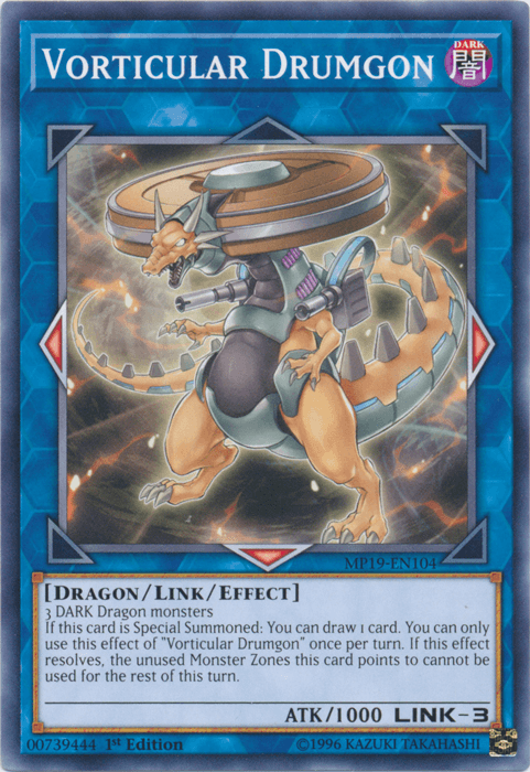 Vorticular Drumgon [MP19-EN104] Common - Josh's Cards