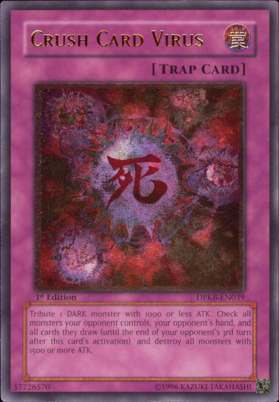 Crush Card Virus [DPKB-EN039] Ultimate Rare - Josh's Cards