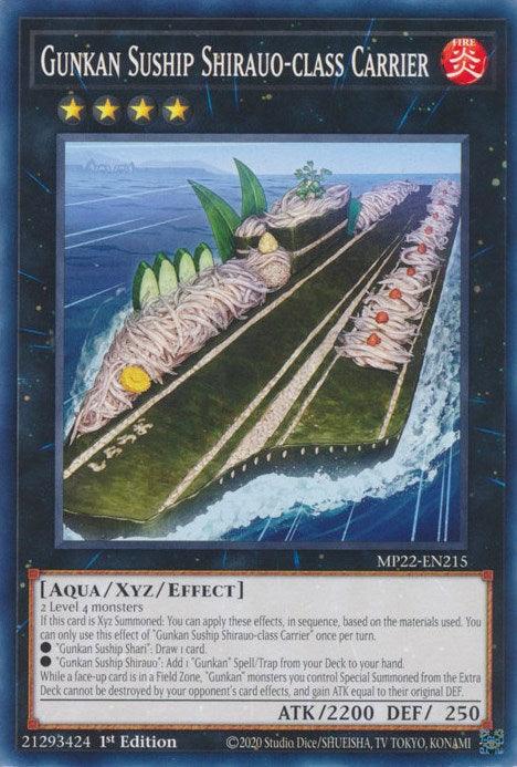 Gunkan Suship Shirauo-class Carrier [MP22-EN215] Common - Josh's Cards