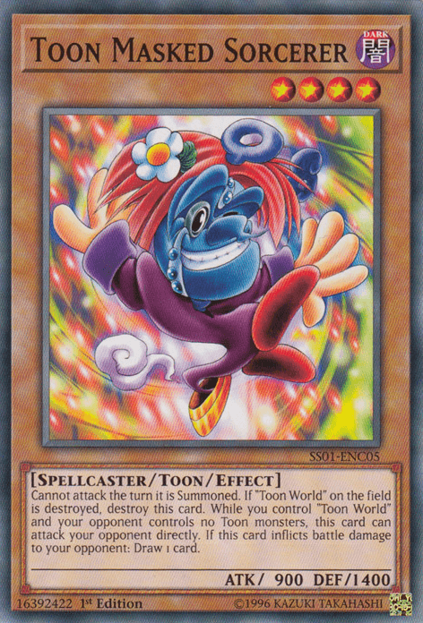 Toon Masked Sorcerer [SS01-ENC05] Common - Josh's Cards