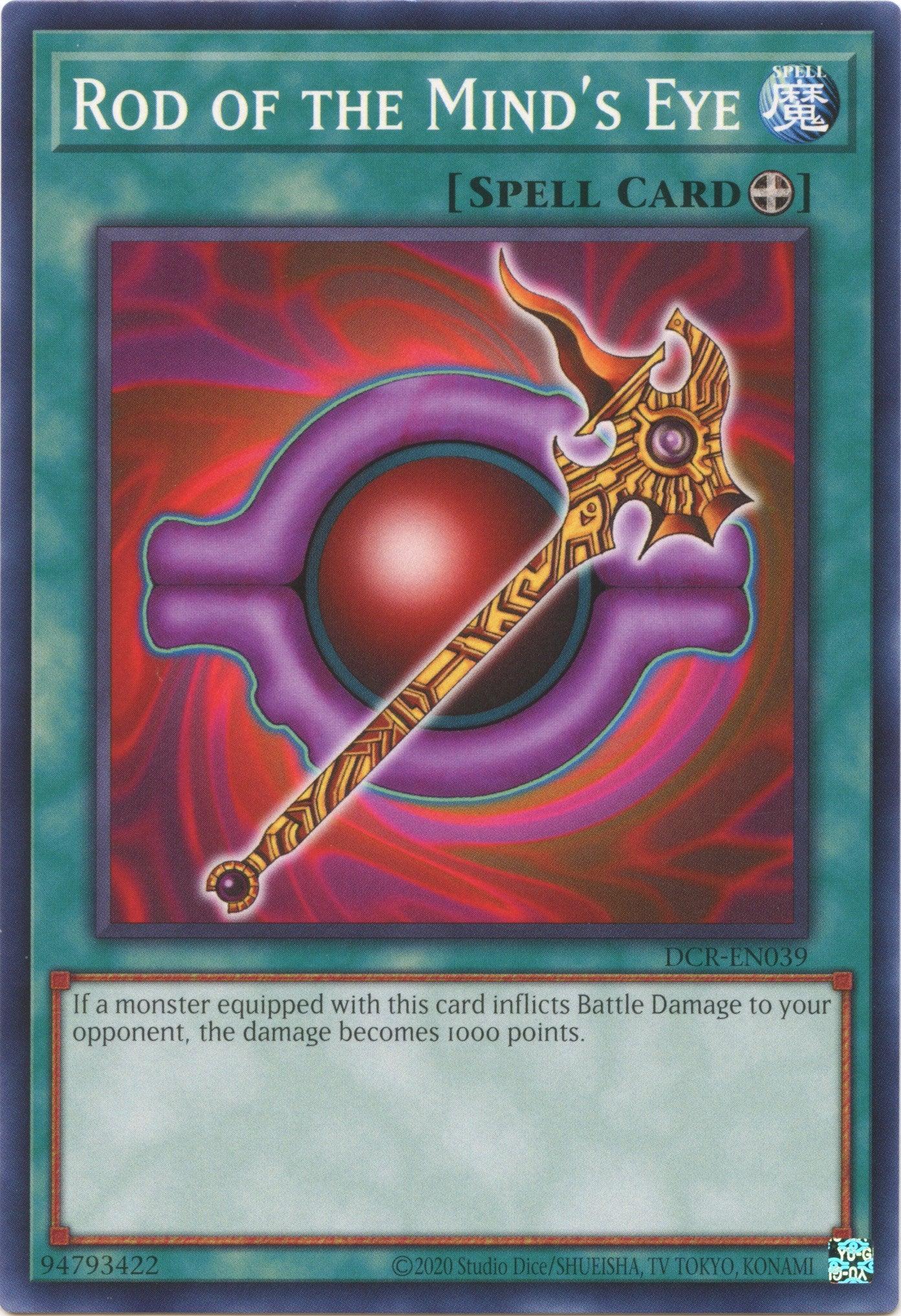 Rod of the Mind's Eye (25th Anniversary) [DCR-EN039] Common - Josh's Cards
