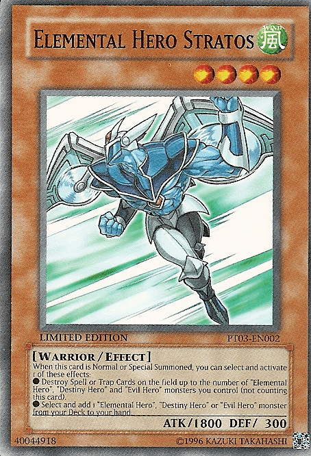 Elemental Hero Stratos [PT03-EN002] Common - Josh's Cards