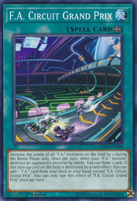 F.A. Circuit Grand Prix [COTD-EN088] Common - Josh's Cards