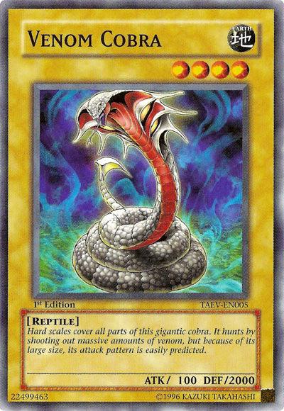 Venom Cobra [TAEV-EN005] Common - Josh's Cards