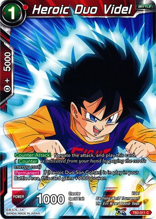 Heroic Duo Videl (TB2-011) [World Martial Arts Tournament] Parallel Foil