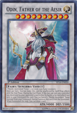 Odin, Father of the Aesir [SP14-EN050] Starfoil Rare - Josh's Cards