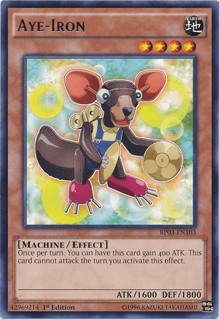 Aye-Iron [BP03-EN103] Rare - Josh's Cards