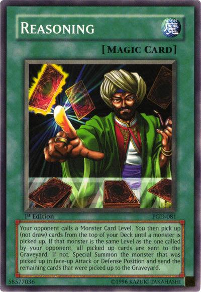 Reasoning [PGD-081] Common - Josh's Cards