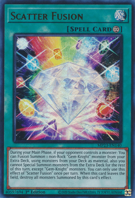 Scatter Fusion [MP23-EN140] Ultra Rare - Josh's Cards