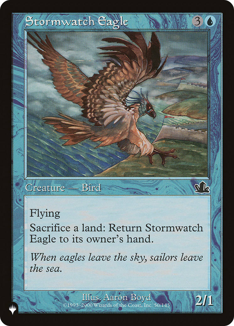 Stormwatch Eagle (LIST-PCY-50) - The List
