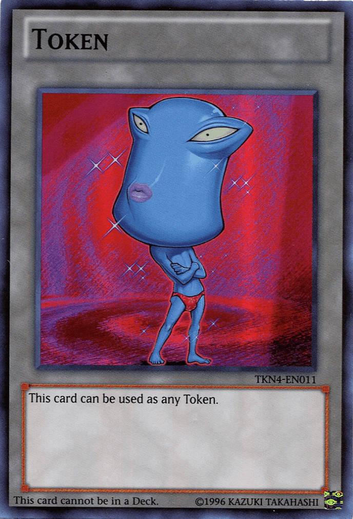 Ojama Token (Blue) [TKN4-EN011] Super Rare - Josh's Cards