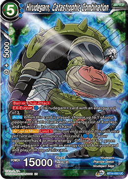Hirudegarn, Catastrophic Combination (BT14-055) [Cross Spirits] Parallel Foil