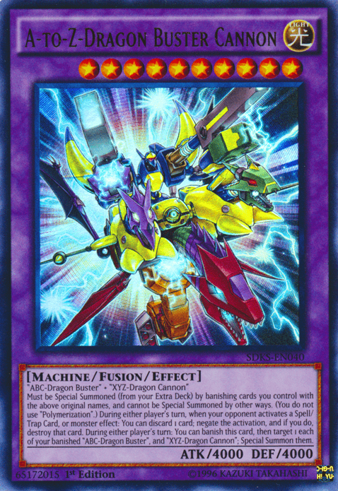 A-to-Z-Dragon Buster Cannon [SDKS-EN040] Ultra Rare - Josh's Cards