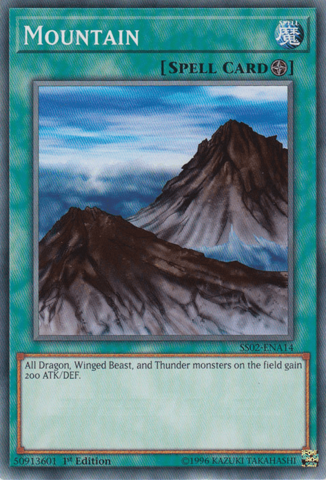 Mountain [SS02-ENA14] Common - Josh's Cards