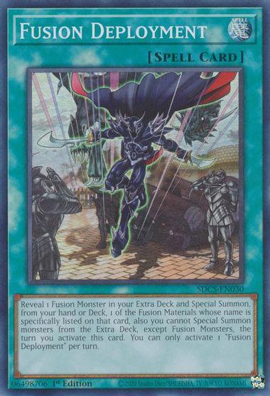 Fusion Deployment [SDCS-EN030] Super Rare - Josh's Cards