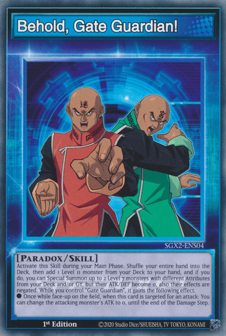 Behold, Gate Guardian! [SGX2-ENS04] Common - Josh's Cards
