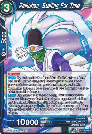 Paikuhan, Stalling for Time (BT12-042) [Vicious Rejuvenation] Parallel Foil