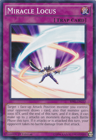 Miracle Locus [BP03-EN213] Shatterfoil Rare - Josh's Cards