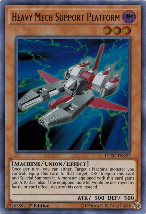 Heavy Mech Support Platform [LCKC-EN022] Ultra Rare - Josh's Cards