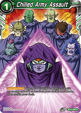 Chilled Army Assault (Rare) (BT13-089) [Supreme Rivalry] Parallel Foil