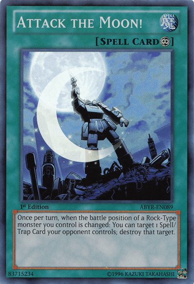 Attack the Moon! [ABYR-EN089] Super Rare - Josh's Cards