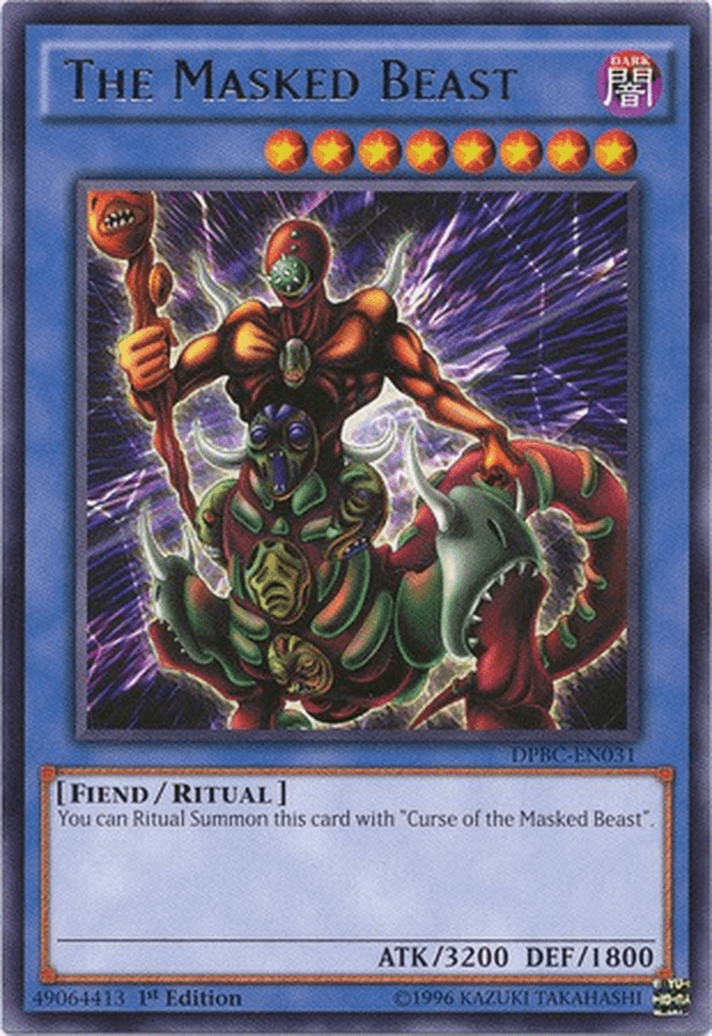 The Masked Beast [DPBC-EN031] Rare - Josh's Cards