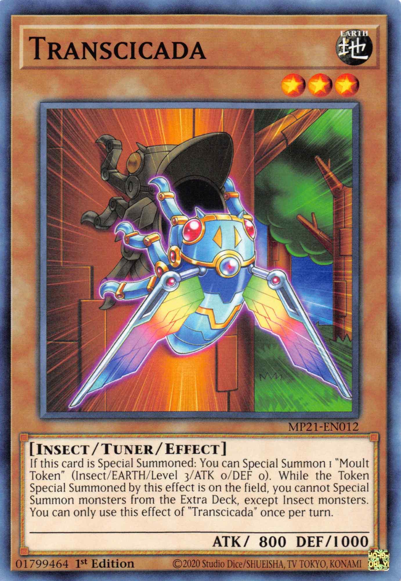 Transcicada [MP21-EN012] Common - Josh's Cards