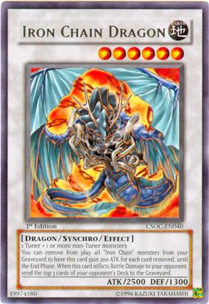 Iron Chain Dragon [CSOC-EN040] Rare - Josh's Cards