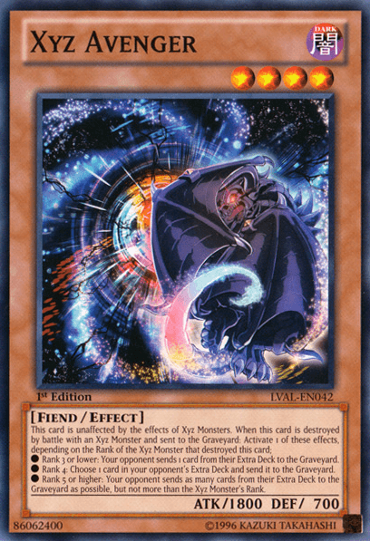 Xyz Avenger [LVAL-EN042] Common - Josh's Cards