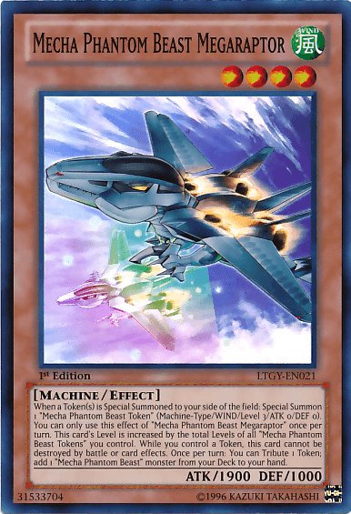 Mecha Phantom Beast Megaraptor [LTGY-EN021] Super Rare - Josh's Cards