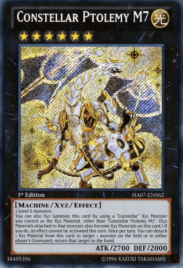 Constellar Ptolemy M7 [HA07-EN062] Secret Rare - Josh's Cards
