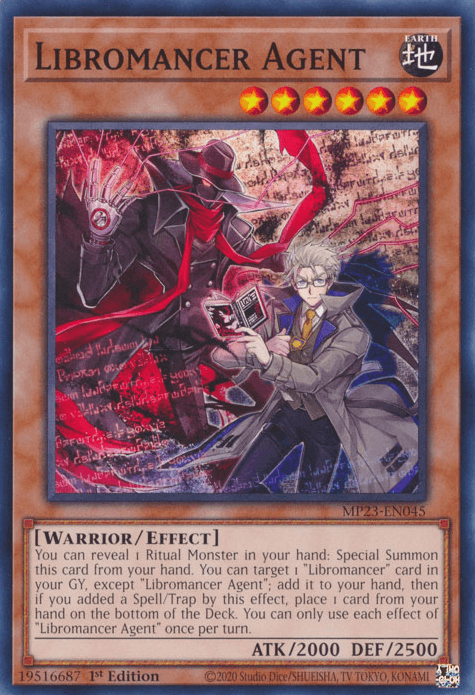 Libromancer Agent [MP23-EN045] Common - Josh's Cards