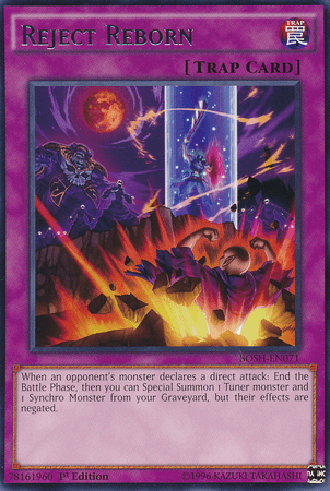 Reject Reborn [BOSH-EN071] Rare - Josh's Cards