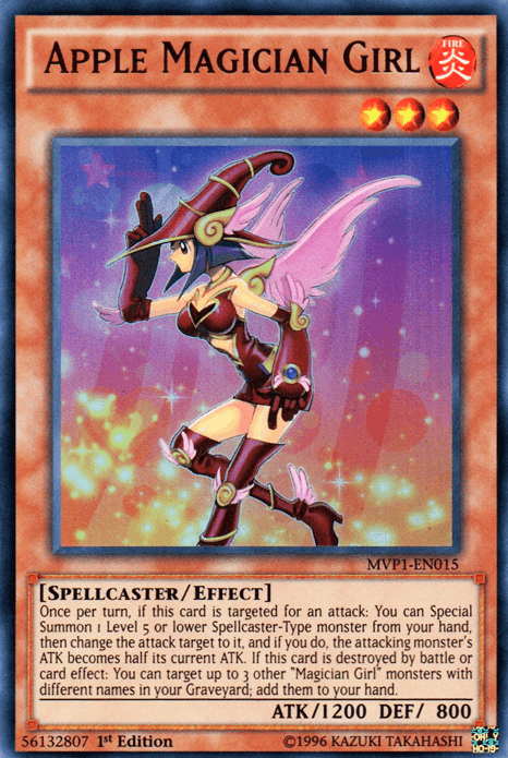 Apple Magician Girl [MVP1-EN015] Ultra Rare - Josh's Cards