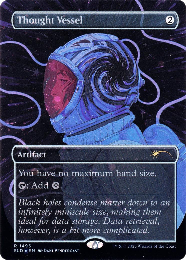 Thought Vessel (SLD-1495★) - Secret Lair Drop (Borderless) Foil