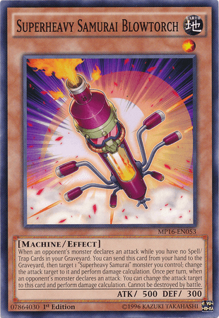 Superheavy Samurai Blowtorch [MP16-EN053] Common - Josh's Cards