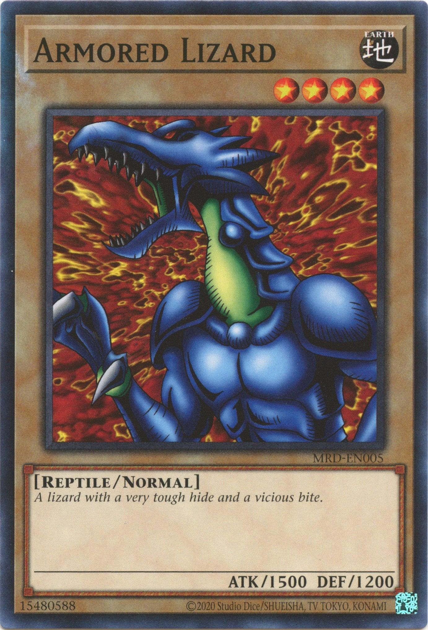 Armored Lizard (25th Anniversary) [MRD-EN005] Common - Josh's Cards