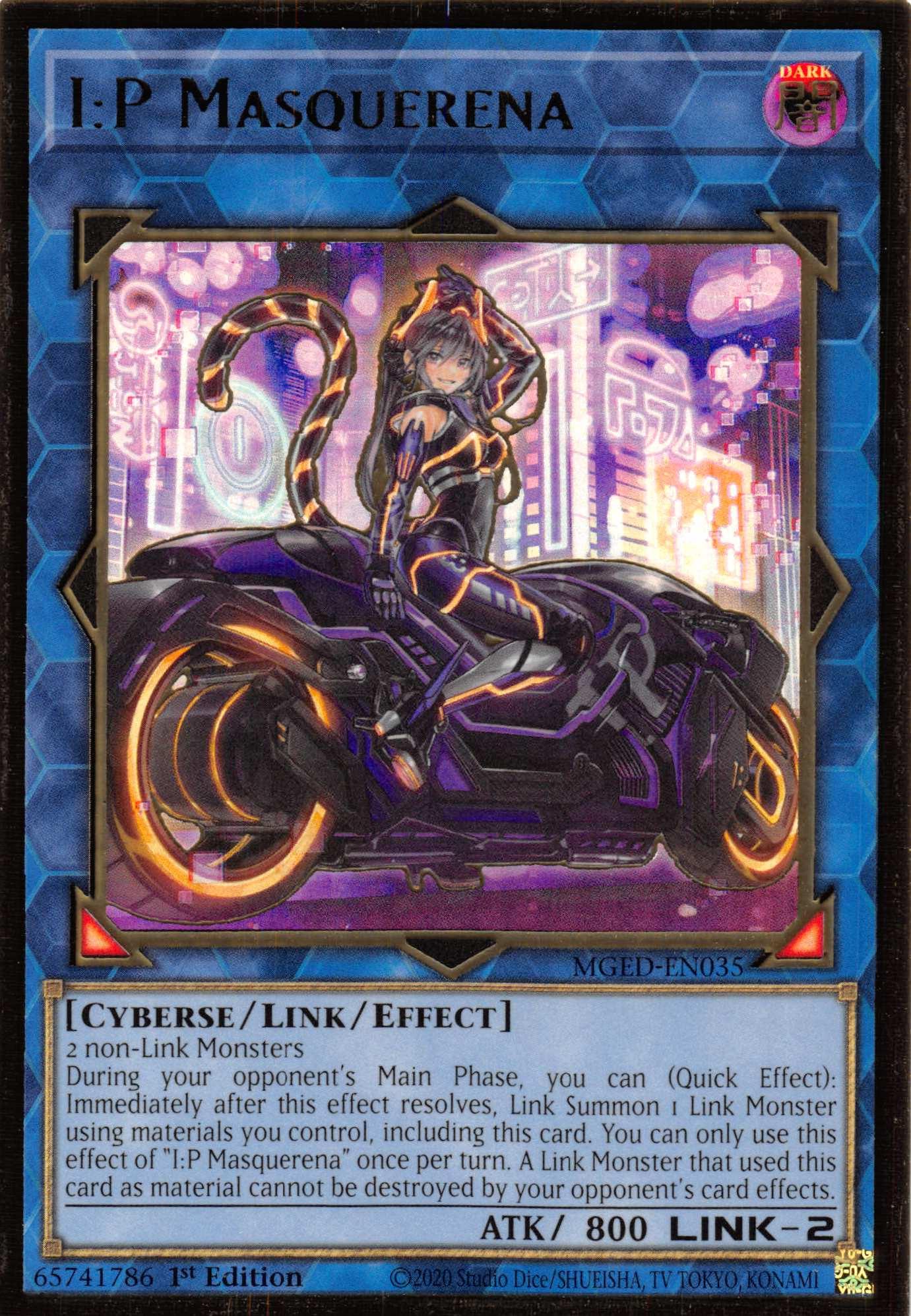 I:P Masquerena (Alternate Art) [MGED-EN035] Gold Rare - Josh's Cards