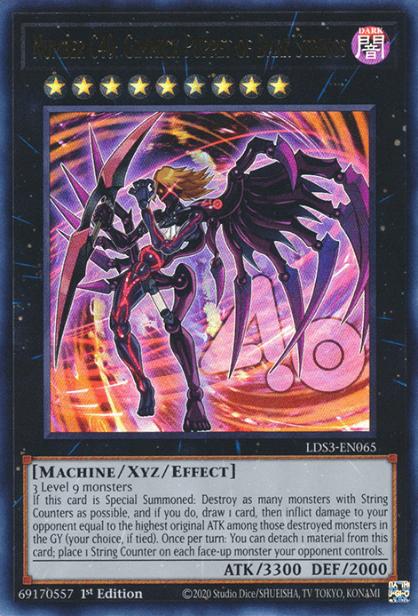 Number C40: Gimmick Puppet of Dark Strings [LDS3-EN065] Ultra Rare - Josh's Cards