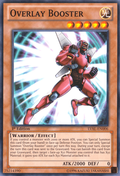 Overlay Booster [LVAL-EN006] Common - Josh's Cards