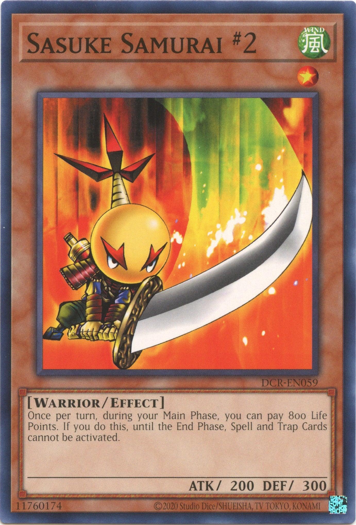 Sasuke Samurai #2 (25th Anniversary) [DCR-EN059] Common - Josh's Cards