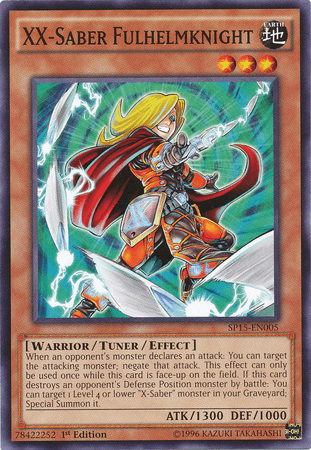 XX-Saber Fulhelmknight [SP15-EN005] Common - Josh's Cards