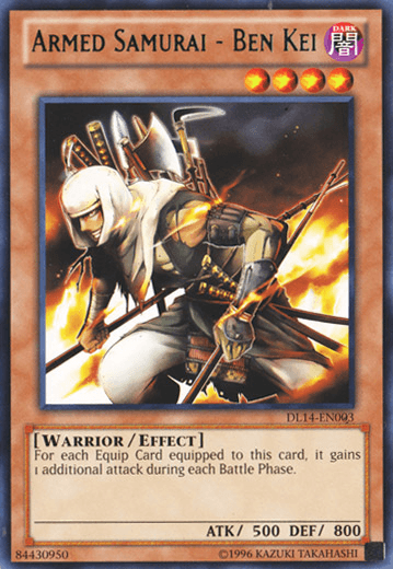 Armed Samurai - Ben Kei (Green) [DL14-EN003] Rare - Josh's Cards